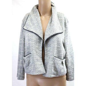 Tart sz S women's jacket blazer career light gray